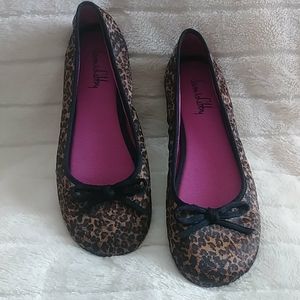 Sam & Libby Shoes/Flats. Animal Print/Pink Size 9M